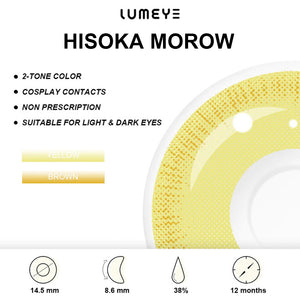 Best COLORED CONTACTS - Hunter x Hunter - LUMEYE Hisoka Morow Colored Contact Lenses - LUMEYE