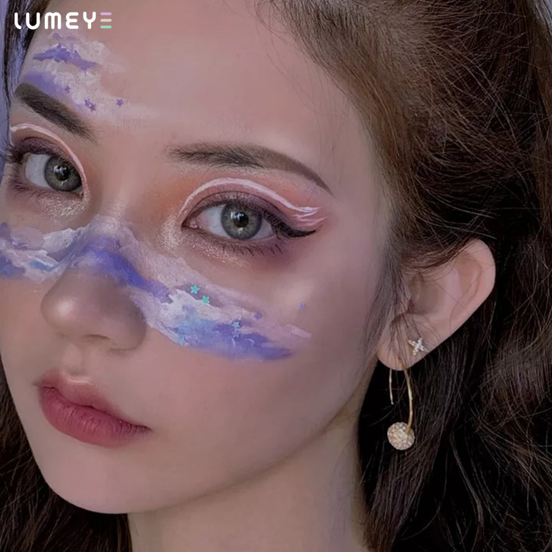 Best COLORED CONTACTS - LUMEYE Elegant Russian Gray Colored Contact Lenses - LUMEYE