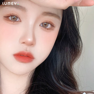 Best COLORED CONTACTS - LUMEYE Neala Brown Colored Contact Lenses - LUMEYE