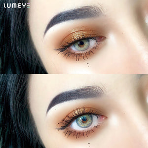 Best COLORED CONTACTS - LUMEYE Elegant Russian Gray Colored Contact Lenses - LUMEYE