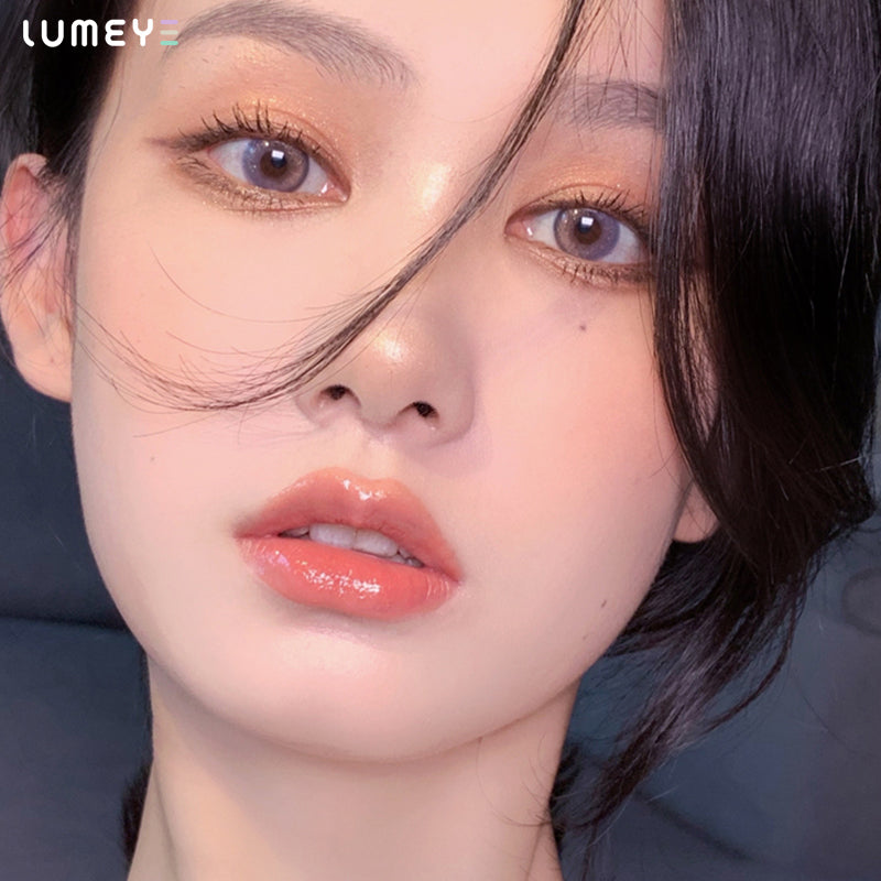 Best COLORED CONTACTS - LUMEYE Fairy Dust Purple Colored Contact Lenses - LUMEYE
