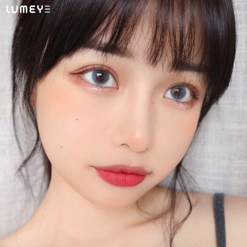 Best COLORED CONTACTS - LUMEYE Mermaid Tears Gray Colored Contact Lenses - LUMEYE
