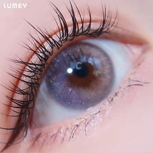 Best COLORED CONTACTS - LUMEYE Fairy Dust Purple Colored Contact Lenses - LUMEYE