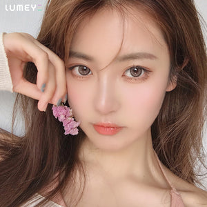Best COLORED CONTACTS - LUMEYE Summer Hazel Brown Colored Contact Lenses - LUMEYE