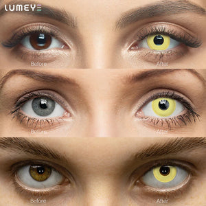 Best COLORED CONTACTS - Hunter x Hunter - LUMEYE Hisoka Morow Colored Contact Lenses - LUMEYE