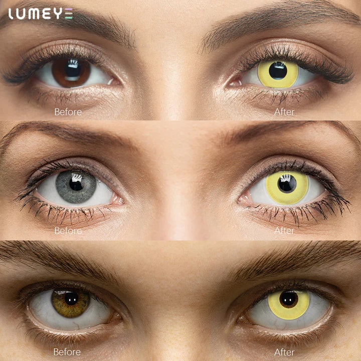 Best COLORED CONTACTS - Hunter x Hunter - LUMEYE Hisoka Morow Colored Contact Lenses - LUMEYE