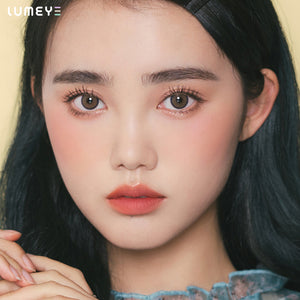Best COLORED CONTACTS - LUMEYE Neala Brown Colored Contact Lenses - LUMEYE