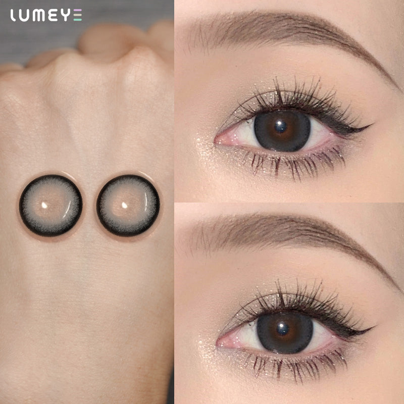 Best COLORED CONTACTS - LUMEYE Holy Gray Colored Contact Lenses - LUMEYE