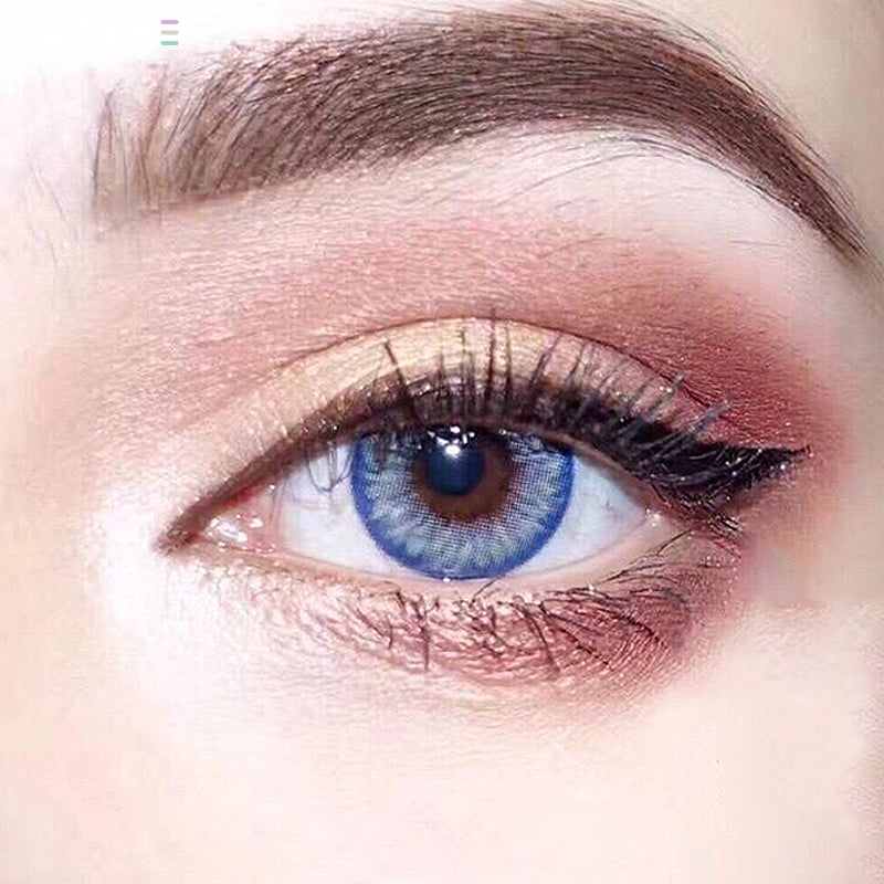 Best COLORED CONTACTS - LUMEYE Real Aqua Blue Colored Contact Lenses - LUMEYE