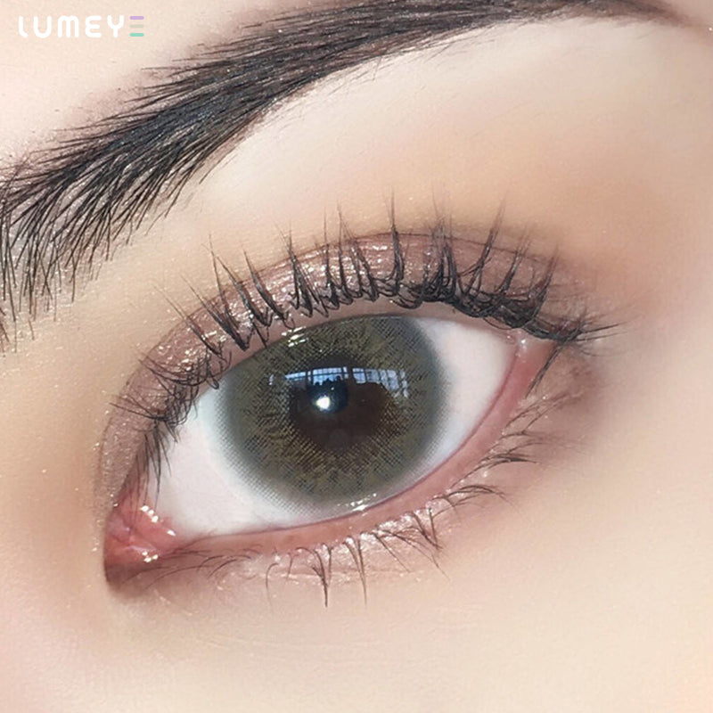Best COLORED CONTACTS - LUMEYE Sunstone Gray Colored Contact Lenses - LUMEYE
