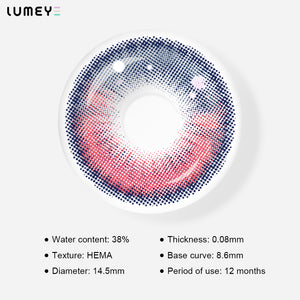 Best COLORED CONTACTS - LUMEYE Anime Pink Colored Contact Lenses - LUMEYE