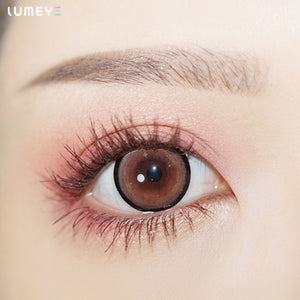 Best COLORED CONTACTS - LUMEYE Strawberry Pink Colored Contact Lenses - LUMEYE