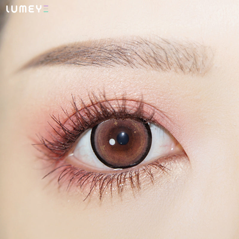 Best COLORED CONTACTS - LUMEYE Strawberry Pink Colored Contact Lenses - LUMEYE
