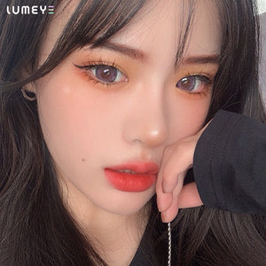 Best COLORED CONTACTS - LUMEYE Tequila Pink Colored Contact Lenses - LUMEYE