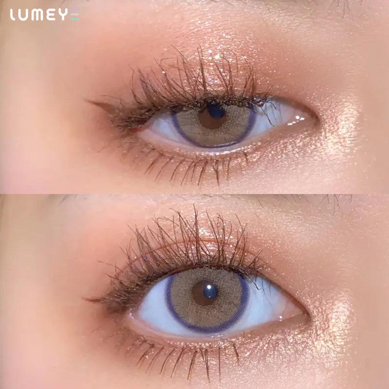 Best COLORED CONTACTS - LUMEYE Neala Brown Colored Contact Lenses - LUMEYE