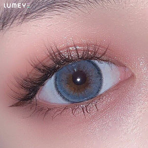Best COLORED CONTACTS - LUMEYE Silent Ocean Blue Colored Contact Lenses - LUMEYE