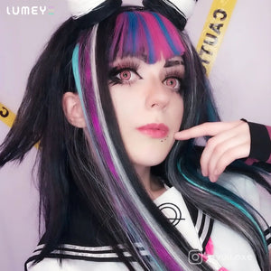 Best COLORED CONTACTS - LUMEYE Candy Peachy Pink Colored Contact Lenses - LUMEYE