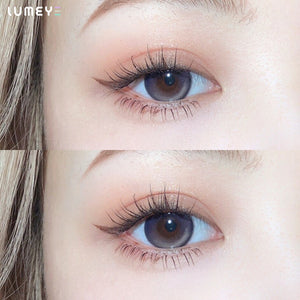 Best COLORED CONTACTS - LUMEYE Lavender Waltz Purple Colored Contact Lenses - LUMEYE