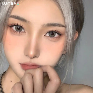 Best COLORED CONTACTS - LUMEYE Cappuccino Gray Colored Contact Lenses - LUMEYE