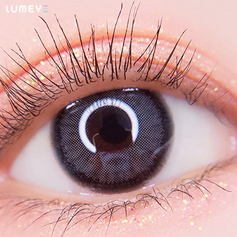 Best COLORED CONTACTS - LUMEYE Lunar Surface Gray Colored Contact Lenses - LUMEYE