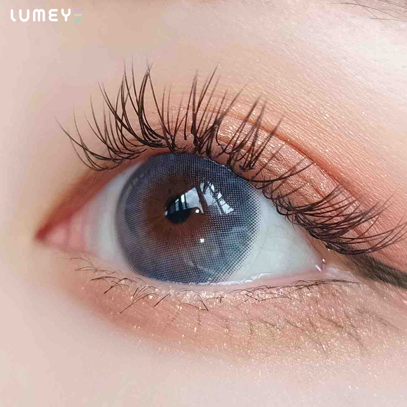Best COLORED CONTACTS - LUMEYE Silent Ocean Blue Colored Contact Lenses - LUMEYE
