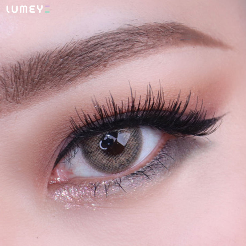 Best COLORED CONTACTS - LUMEYE Kitten Brown Colored Contact Lenses - LUMEYE