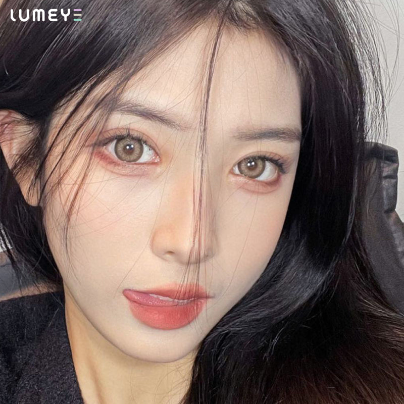 Best COLORED CONTACTS - LUMEYE Forest Brown Colored Contact Lenses - LUMEYE