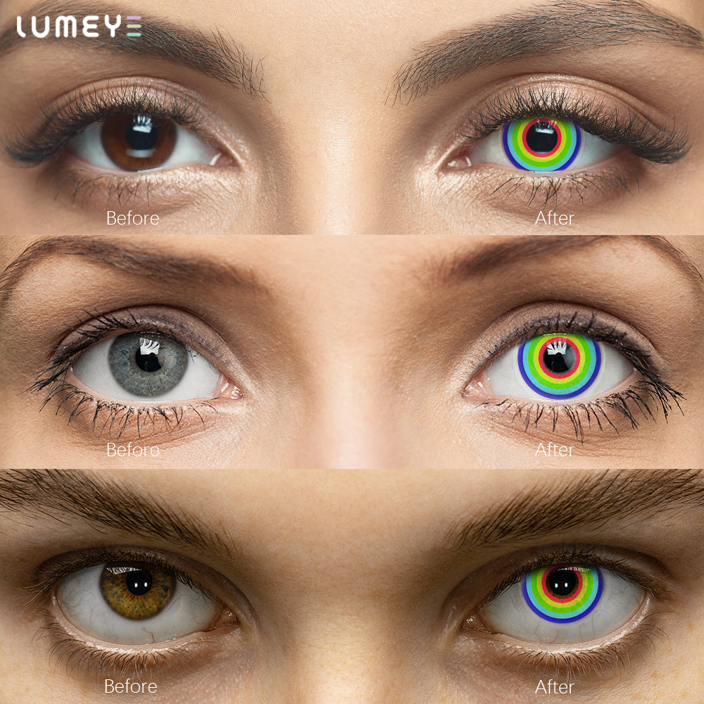 Best COLORED CONTACTS - LUMEYE Neon Light Colored Contact Lenses - LUMEYE
