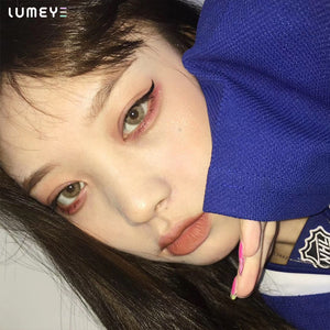 Best COLORED CONTACTS - LUMEYE Kitten Brown Colored Contact Lenses - LUMEYE