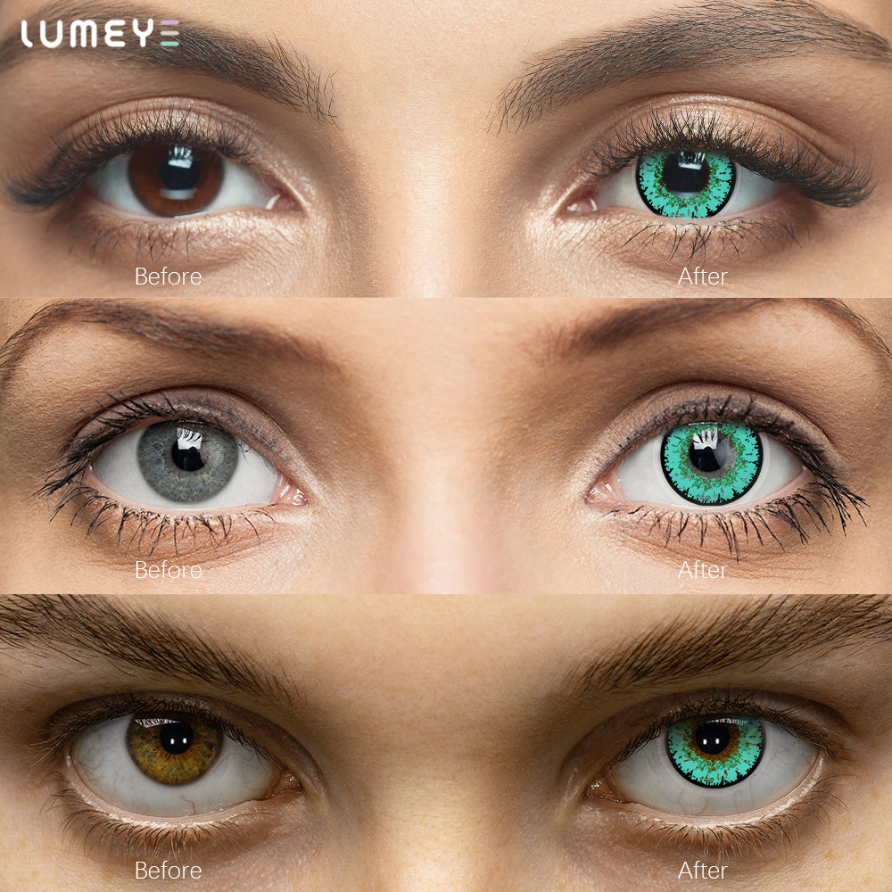 Best COLORED CONTACTS - Genshin Impact - LUMEYE Venti Colored Contact Lenses - LUMEYE