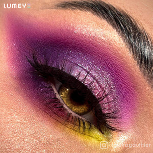 Best COLORED CONTACTS - LUMEYE Himalaya Brown Colored Contact Lenses - LUMEYE
