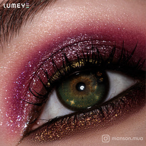 Best COLORED CONTACTS - LUMEYE Fairy Swamp Green Colored Contact Lenses - LUMEYE