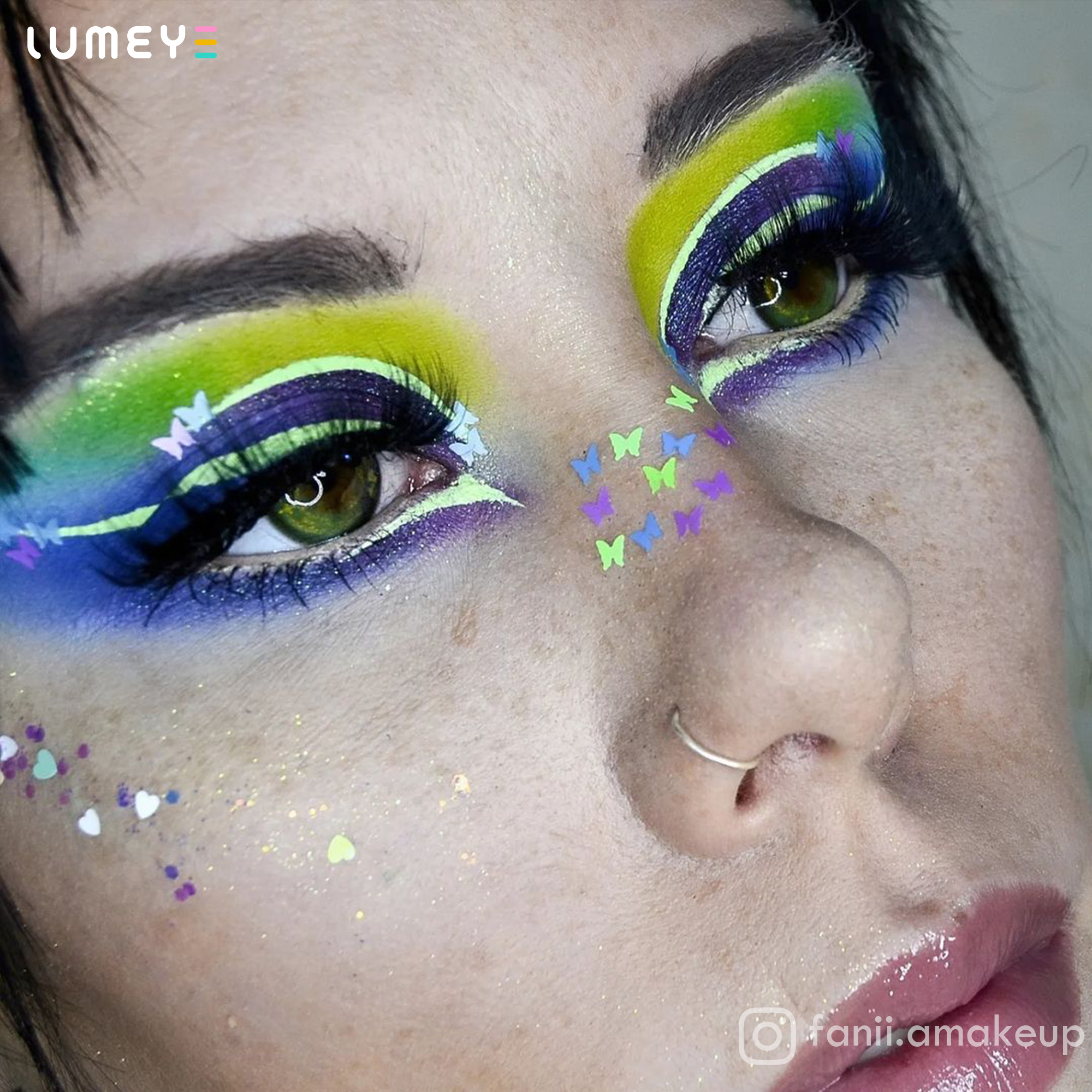 Best COLORED CONTACTS - LUMEYE Fairy Swamp Green Colored Contact Lenses - LUMEYE