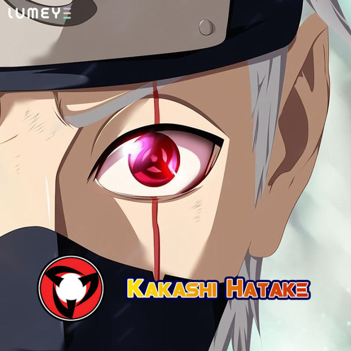 Best COLORED CONTACTS - Naruto - LUMEYE Kakashi Obito Sharingan Colored Contact Lenses - LUMEYE
