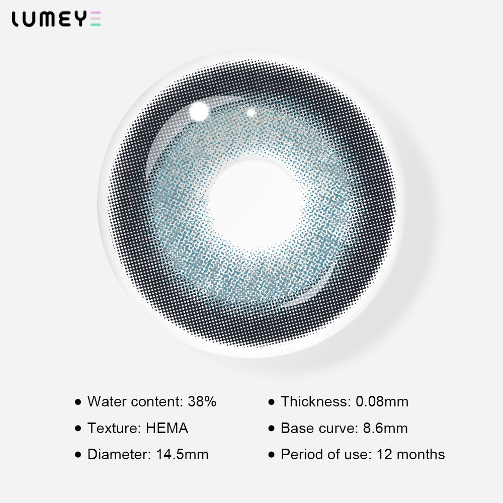 Best COLORED CONTACTS - LUMEYE Dia Green Colored Contact Lenses - LUMEYE