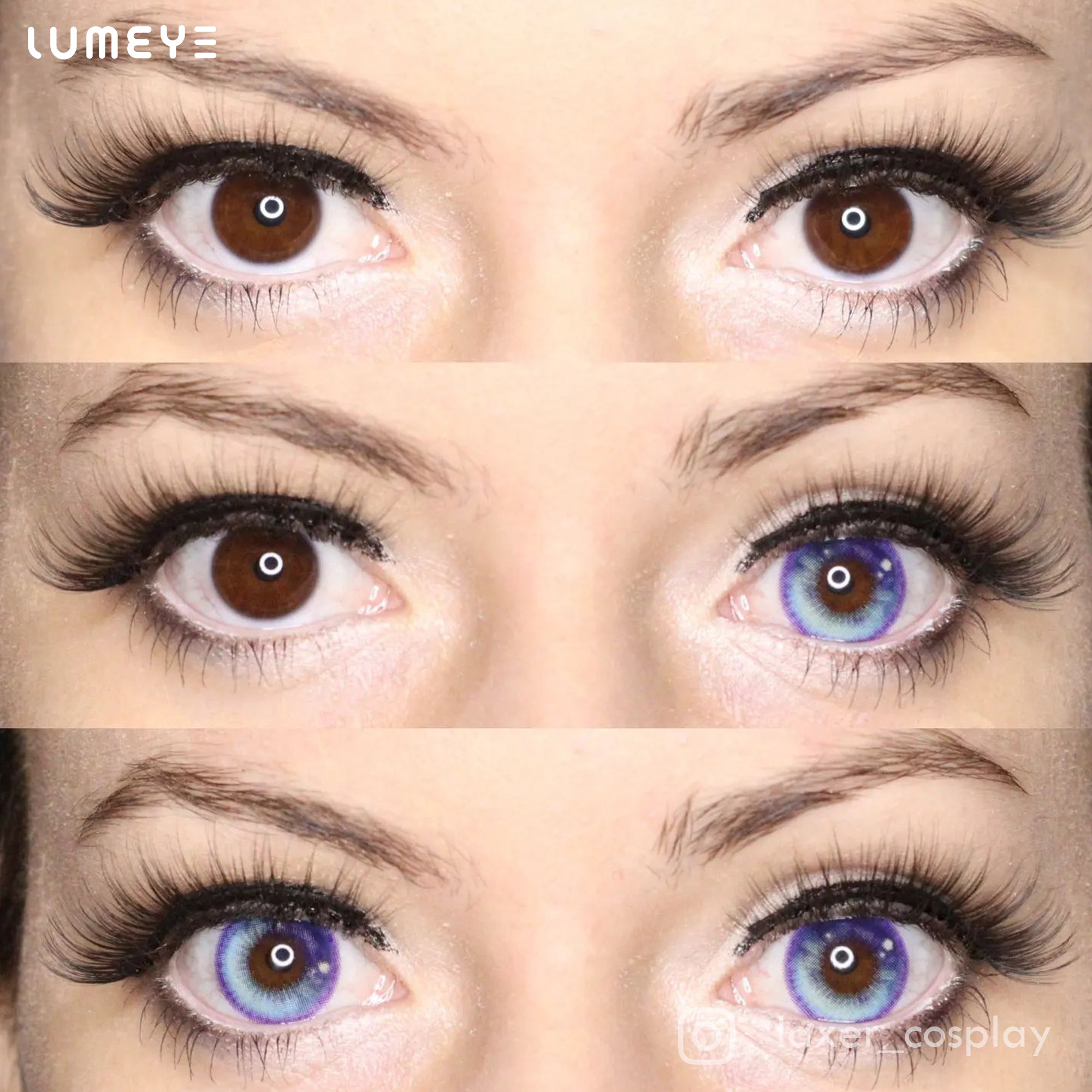 Anime Blue Eye Colored Contacts | Perfect Anime Cosplay | With Prescription  – SweetyCon