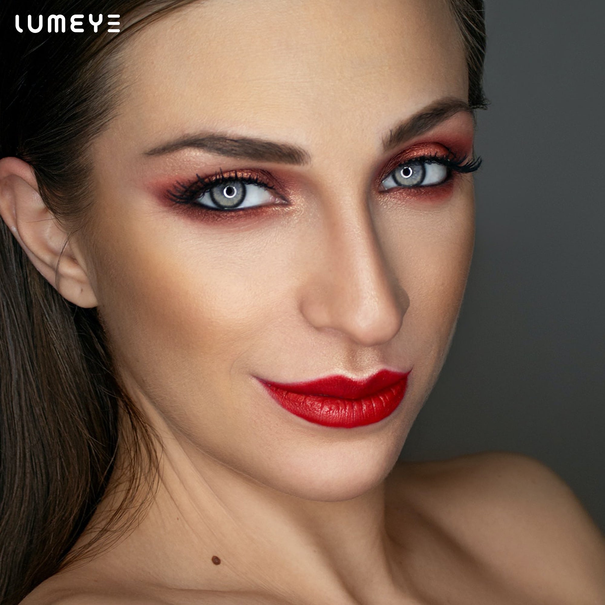 Best COLORED CONTACTS - LUMEYE Arctic Ice Blue Colored Contact Lenses - LUMEYE