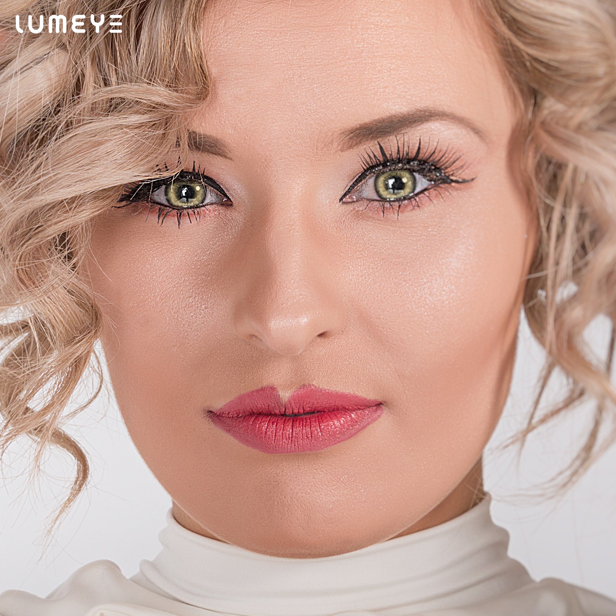 Best COLORED CONTACTS - LUMEYE Chubby Brown Colored Contact Lenses - LUMEYE