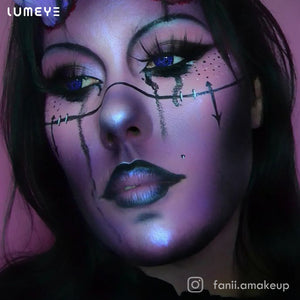 Best COLORED CONTACTS - LUMEYE Ciel's Contract Purple Colored Contact Lenses - LUMEYE