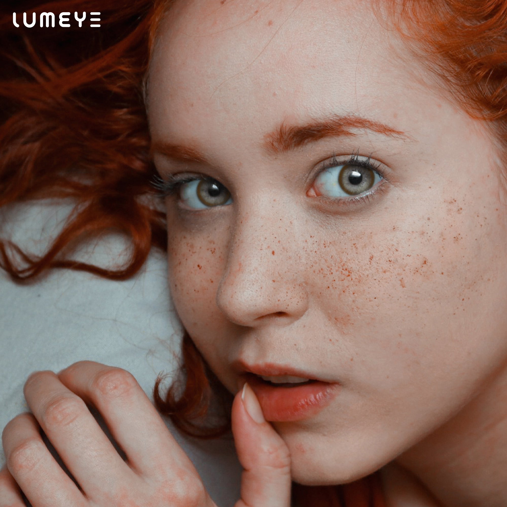 Best COLORED CONTACTS - LUMEYE Circle Brown Colored Contact Lenses - LUMEYE