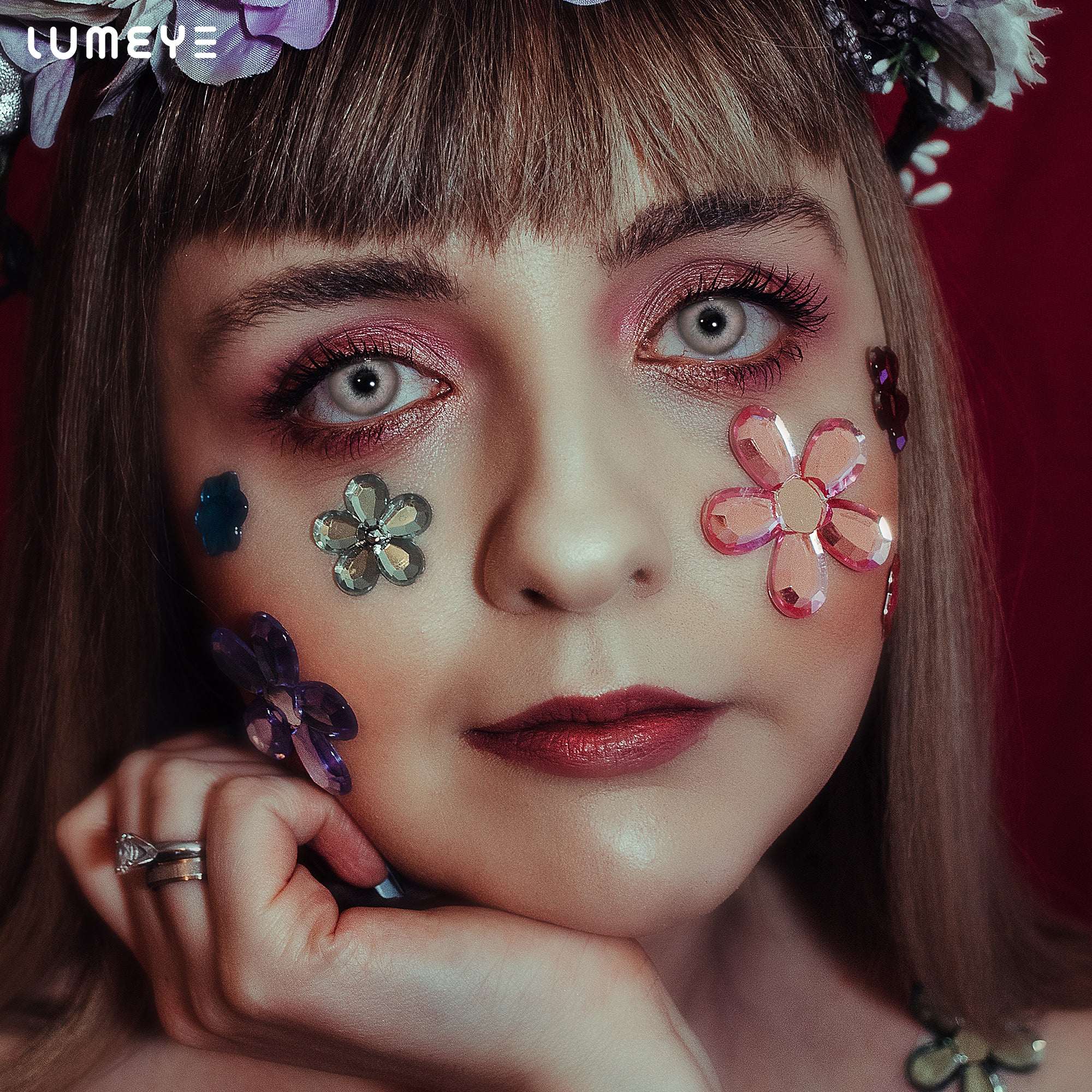 Best COLORED CONTACTS - LUMEYE Cookie Brown Colored Contact Lenses - LUMEYE