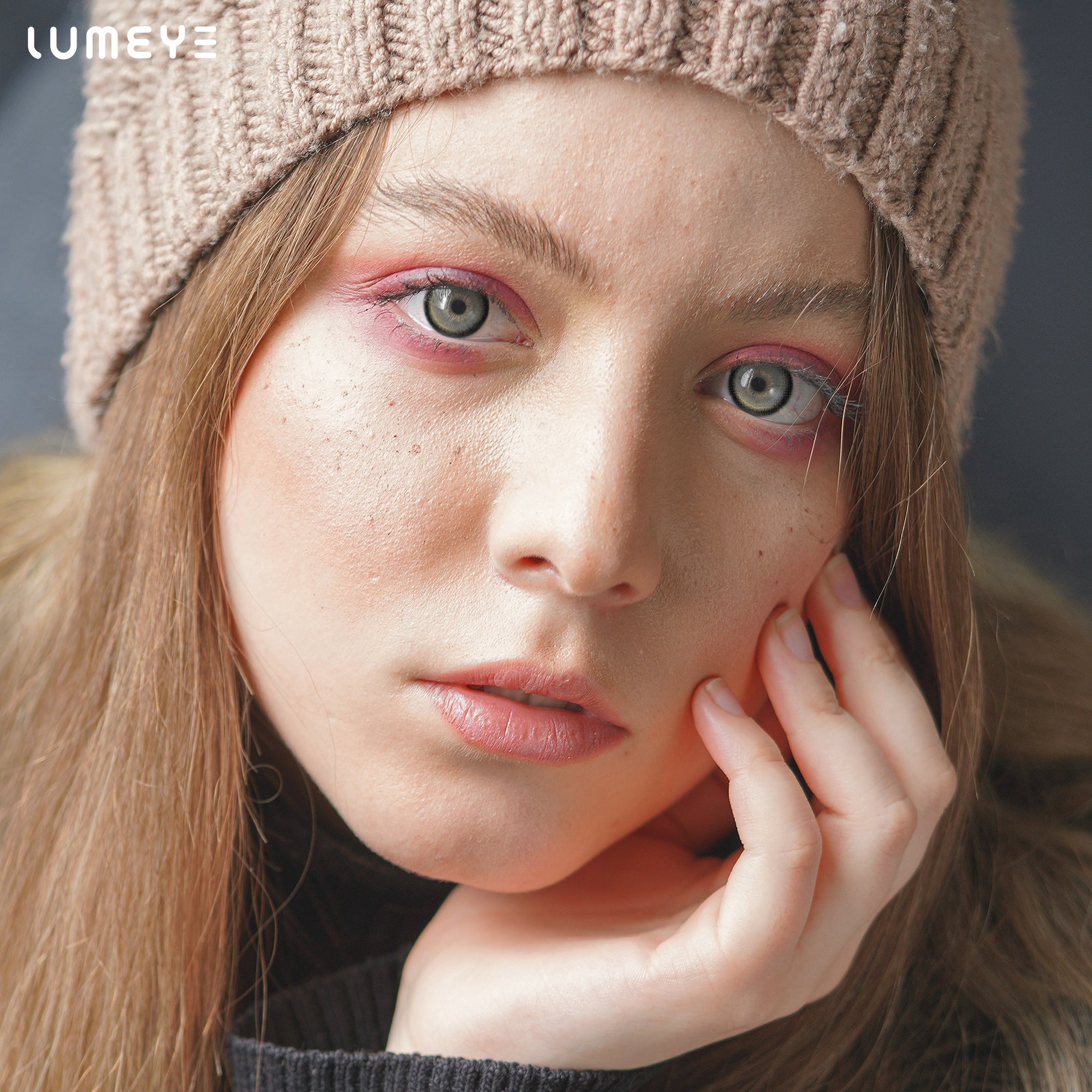 Best COLORED CONTACTS - LUMEYE Cozy Black Colored Contact Lenses - LUMEYE