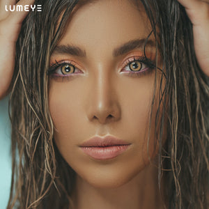 Best COLORED CONTACTS - LUMEYE Cozy Brown Colored Contact Lenses - LUMEYE