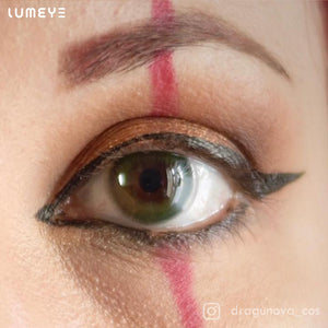 Best COLORED CONTACTS - LUMEYE Dawn Green Colored Contact Lenses - LUMEYE