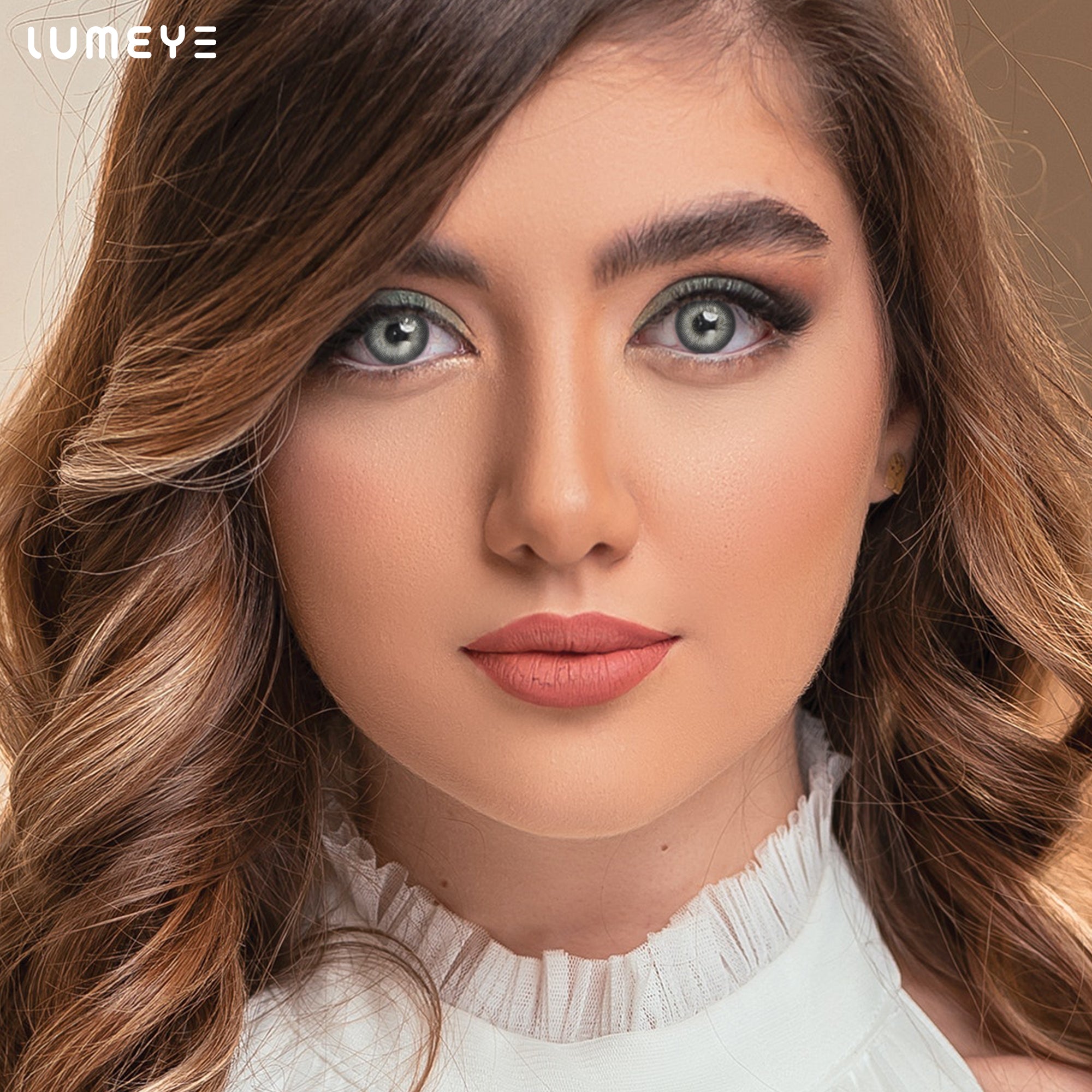 Best COLORED CONTACTS - LUMEYE Dia Gray Colored Contact Lenses - LUMEYE