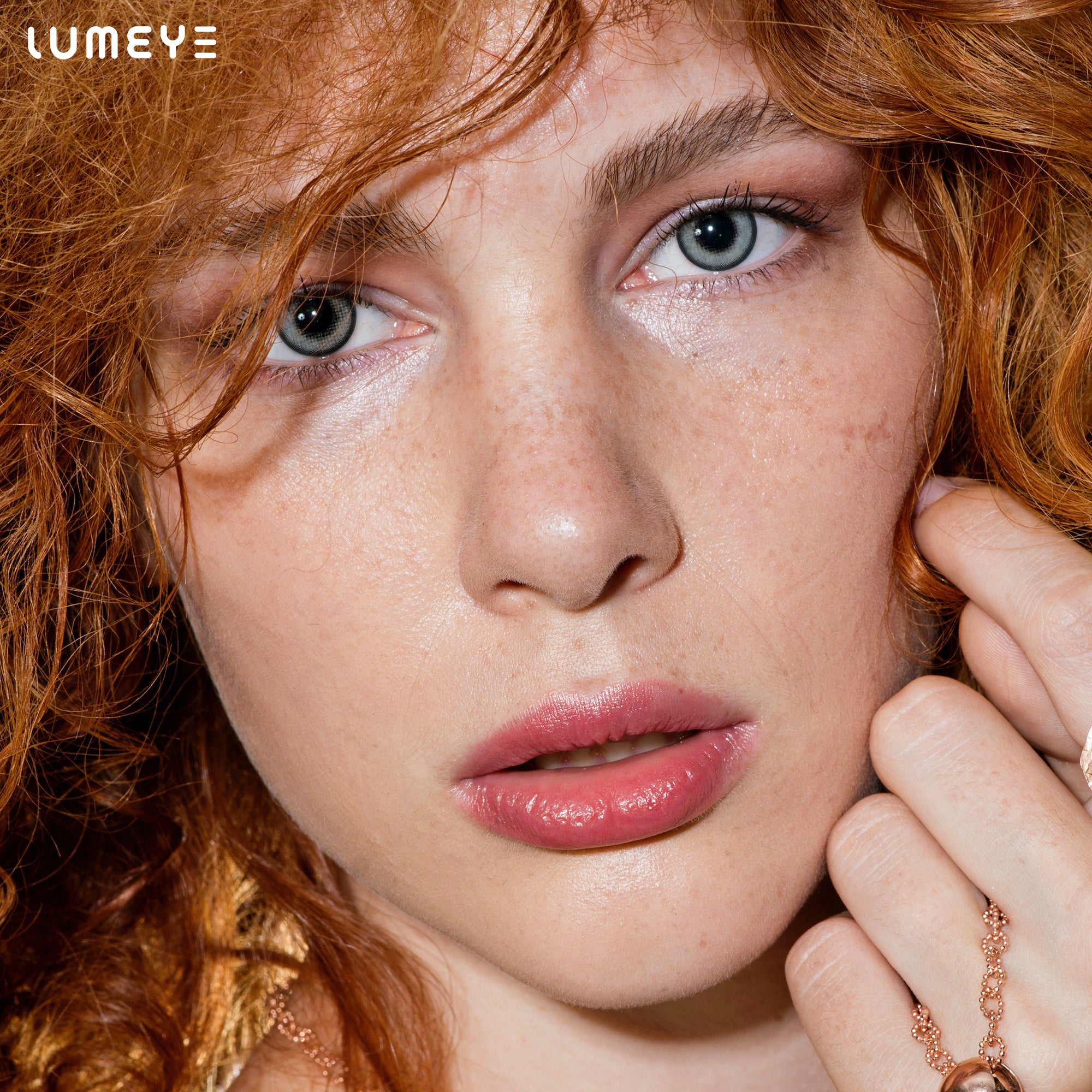 Best COLORED CONTACTS - LUMEYE Dolly Gray Colored Contact Lenses - LUMEYE