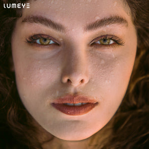 Best COLORED CONTACTS - LUMEYE Elegant Russian Brown Colored Contact Lenses - LUMEYE