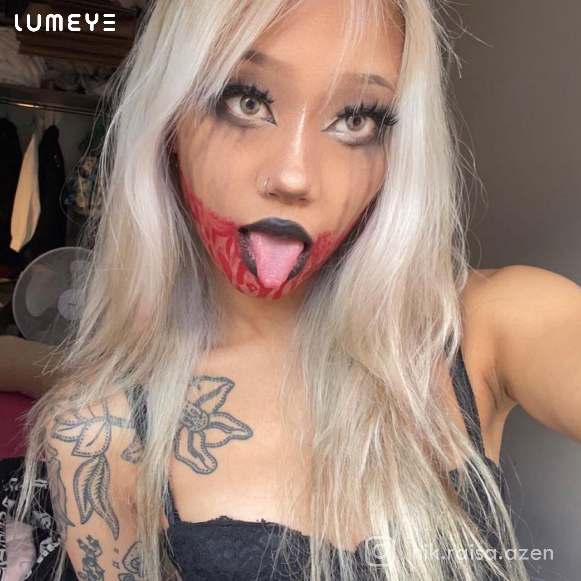 Best COLORED CONTACTS - LUMEYE Elegant Russian Brown Colored Contact Lenses - LUMEYE