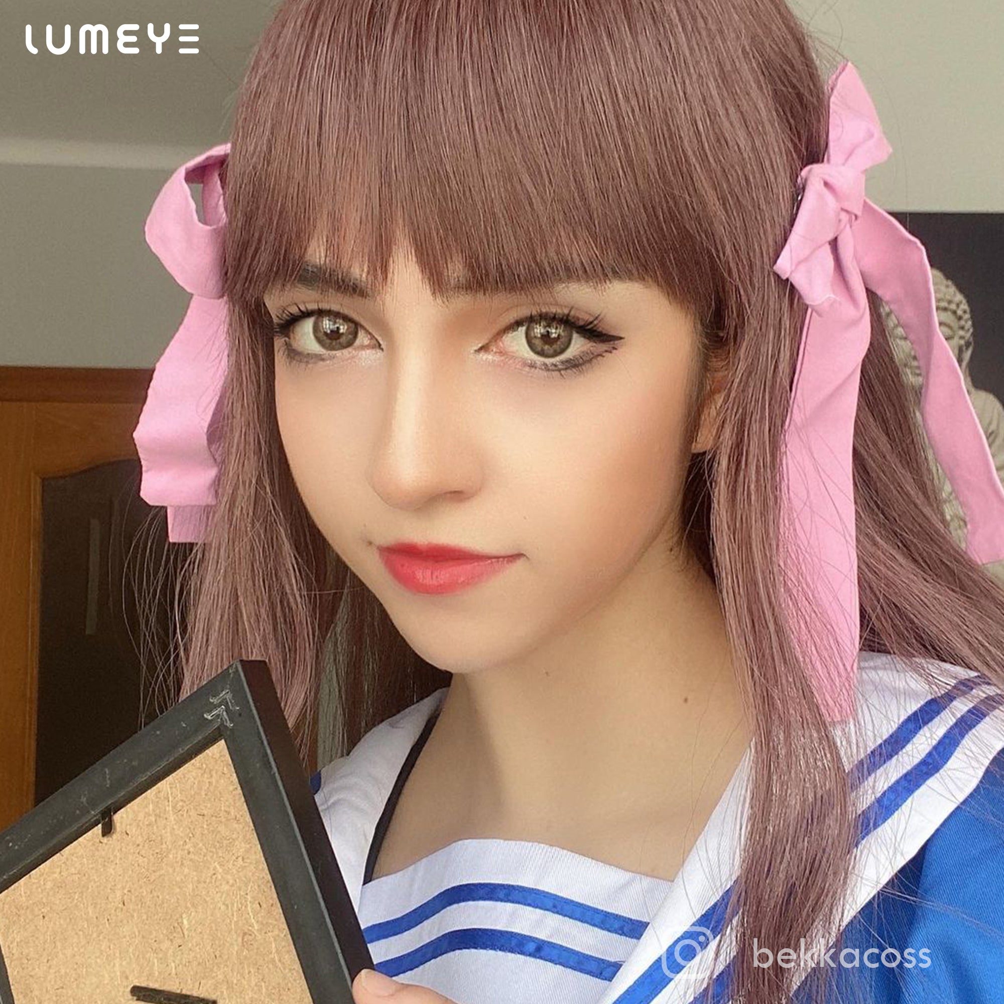 Best COLORED CONTACTS - LUMEYE Elegant Russian Brown Colored Contact Lenses - LUMEYE