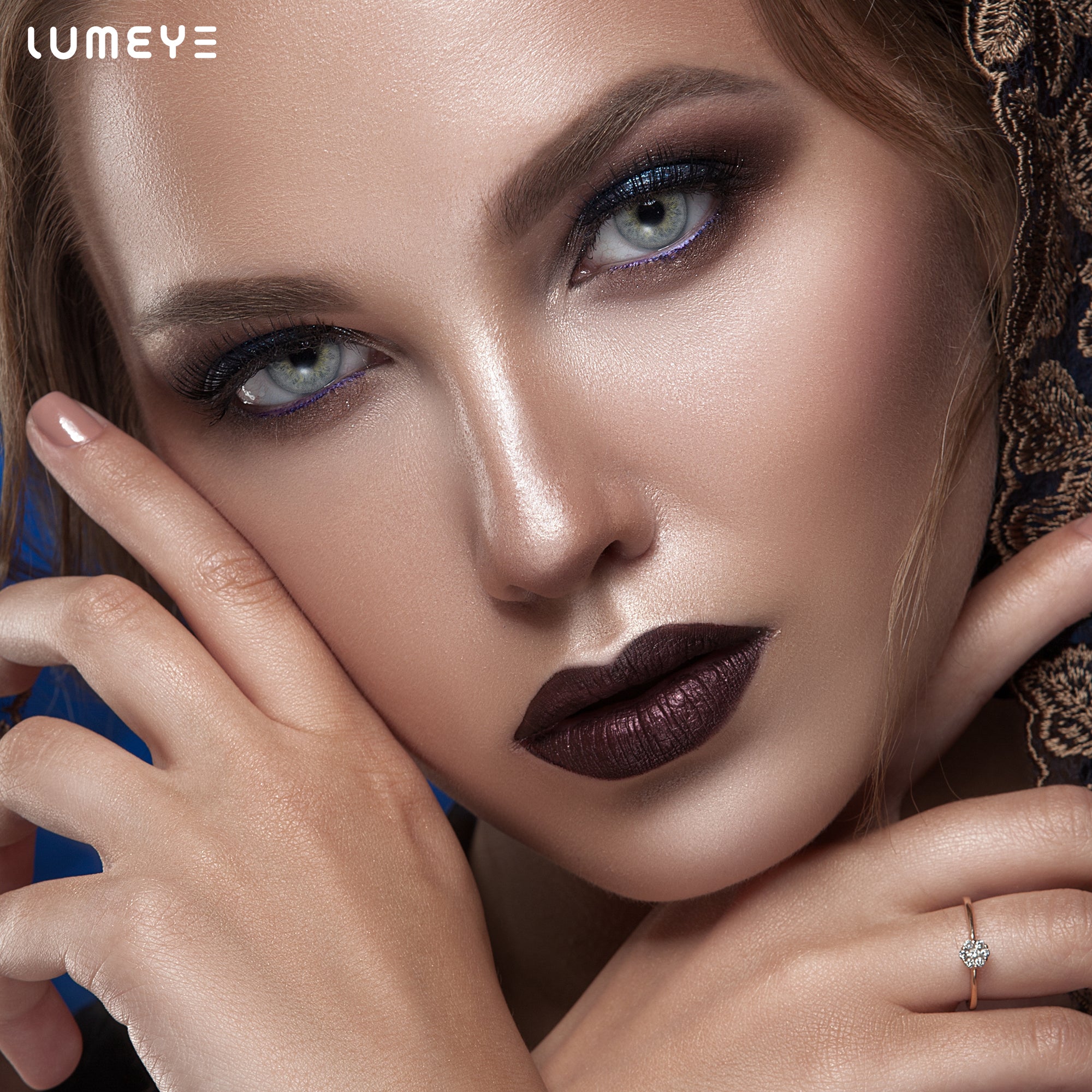 Best COLORED CONTACTS - LUMEYE Elegant Russian Gray Colored Contact Lenses - LUMEYE